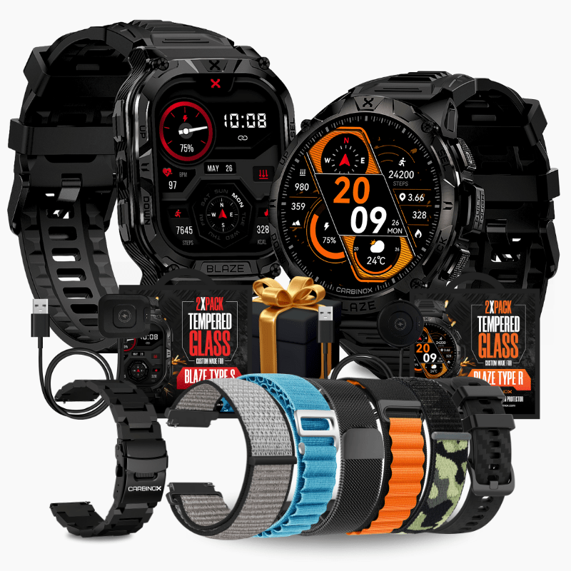 Carbinox Blaze – Rugged Smartwatch