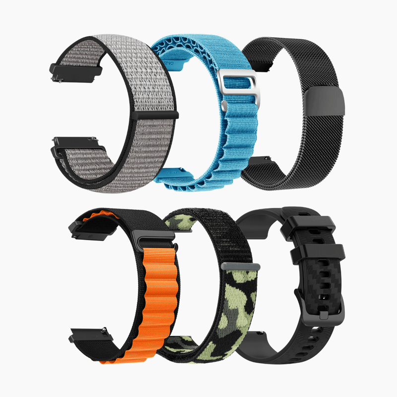 Carbinox Limited Edition Straps 6-Pack [22mm]