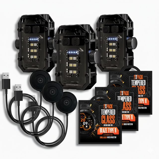 Essentials Trio: 3x Tempered, Cables & Blastbeam