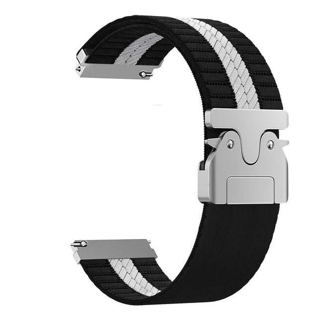 Black Vanguard Band #1 [22mm] - Carbinox 22mm Smartwatch Band