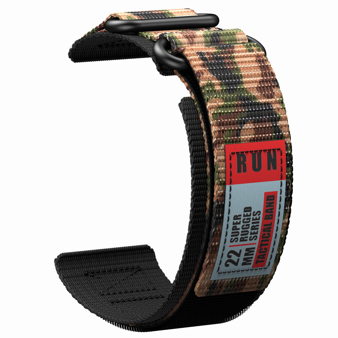 Black Green Apex Band #18 [22mm] - Carbinox 22mm Smartwatch Band