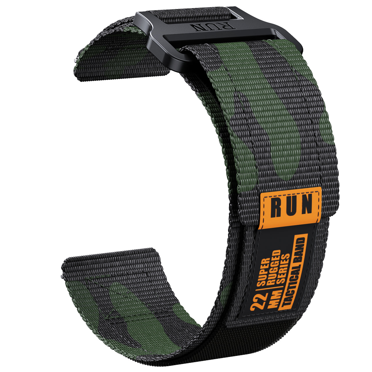Black Blue Apex Band #17 [22mm] - Carbinox 22mm Smartwatch Band