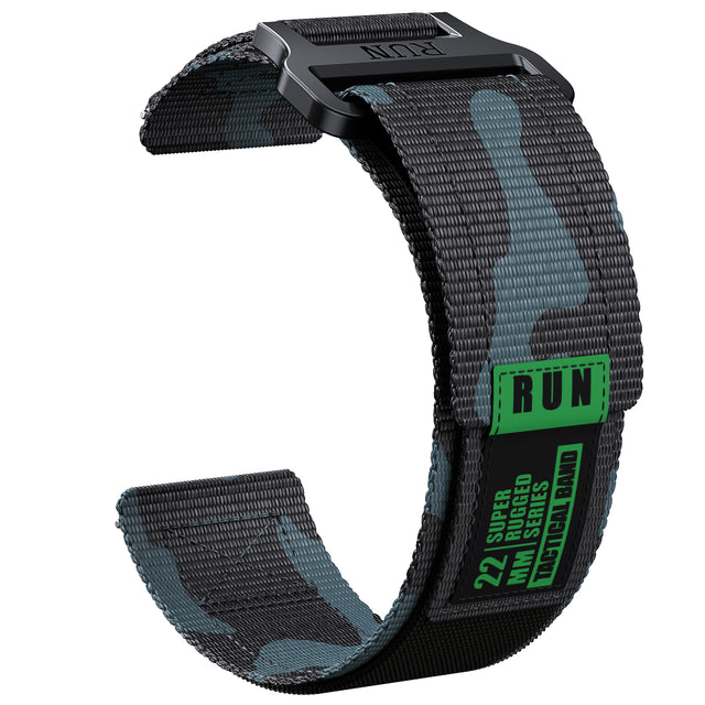 Black Red Apex Band #16 [22mm] - Carbinox 22mm Smartwatch Band