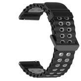 Black Gray Drift Band #25 [22mm] - Carbinox 22mm Smartwatch Band
