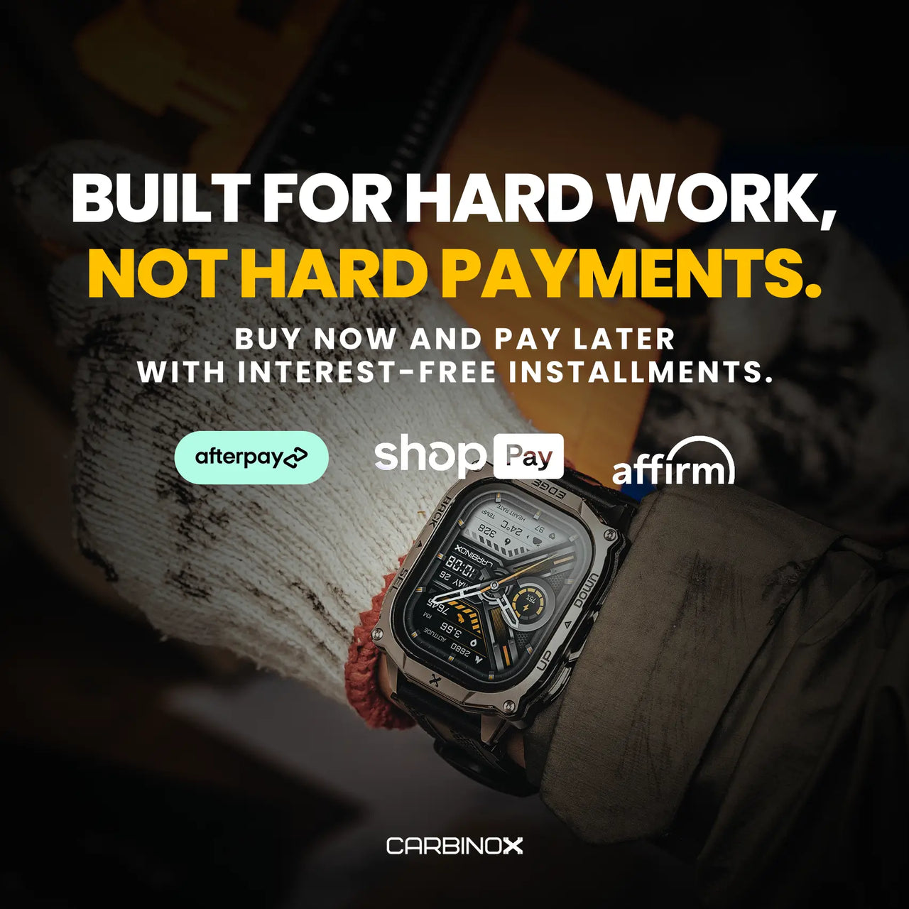 Carbinox Edge – Ultra Rugged Smarwatch