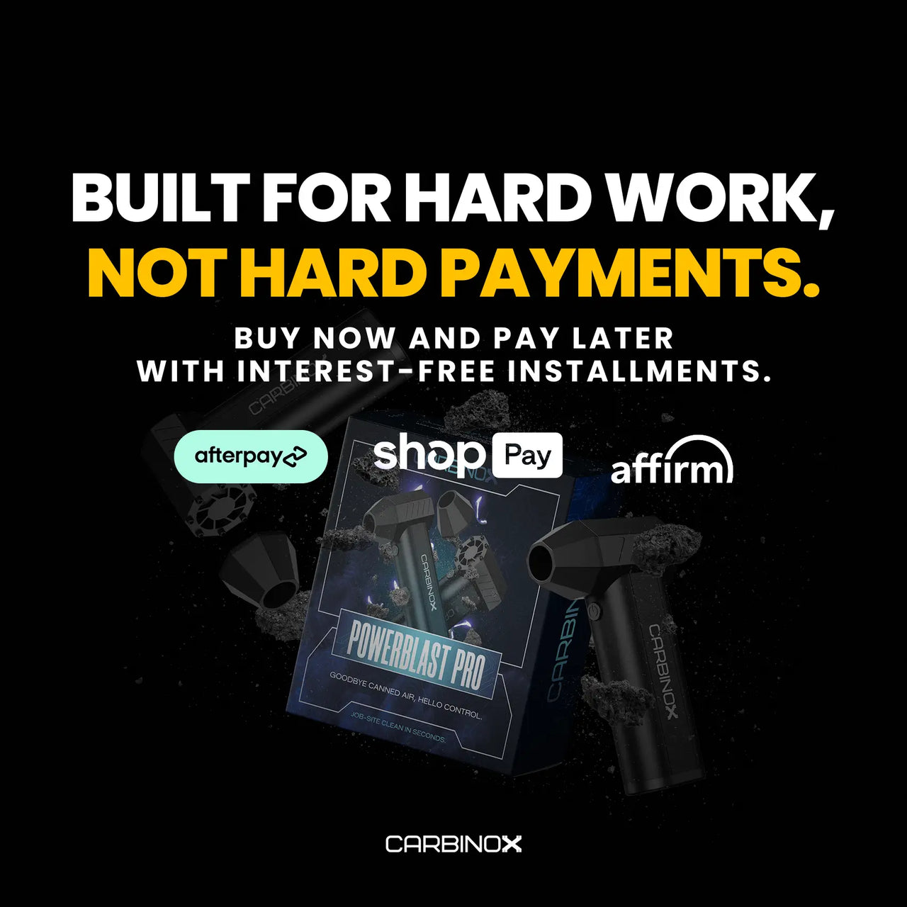 Truemobster x Carbinox – Powerblast Pro Blower