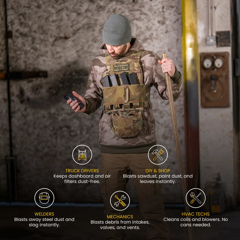 Truemobster x Carbinox – Powerblast Pro Blower