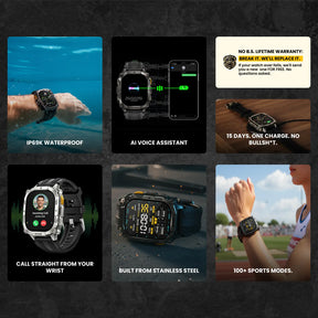 Carbinox Edge – Ultra Rugged Smartwatch