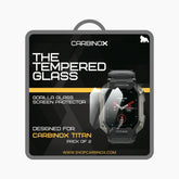 2x Tempered Glass Pack for Carbinox Titan Pro
